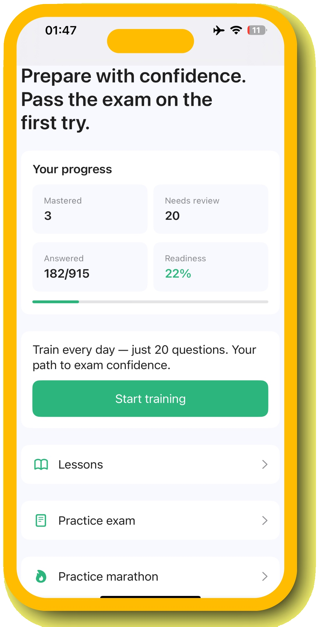 NewbieDriver app